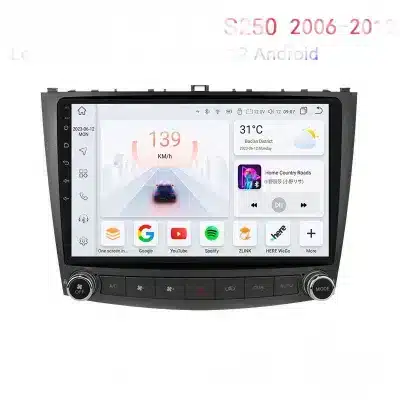 Android Multimedia Player with GPS Navigation and Bluetooth for Lexus IS250 IS350 Center Console Android Multimedia Player with GPS Navigation and Bluetooth for Lexus IS250 IS350 Center Console