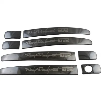 Black Stainless Steel Outer Door Handle Half Cover Trim for Perodua Myvi and Toyota Wish Black Stainless Steel Outer Door Handle Half Cover Trim for Perodua Myvi and Toyota Wish