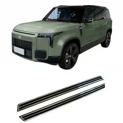 Stainless Steel Side Step Running Boards for ROX 01 SUV Exterior Replacement Parts Stainless Steel Side Step Running Boards for ROX 01 SUV Exterior Replacement Parts