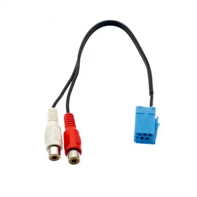 25cm RCA Audio Input Adapter Cable for Audi and Volkswagen Passat Car Stereo Systems 25cm RCA Audio Input Adapter Cable for Audi and Volkswagen Passat Car Stereo Systems