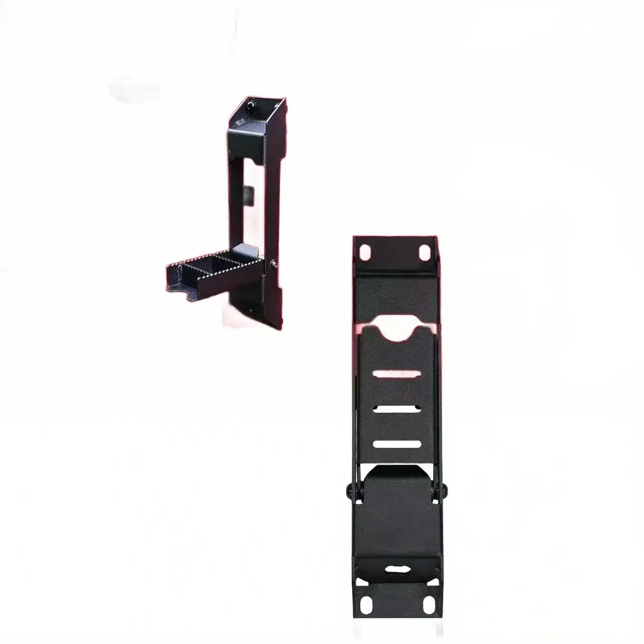 Folding Side Door Hinge Step Ladder for 2007-2025 Jeep Wrangler JK JL JT, Heavy Duty Carbon Steel