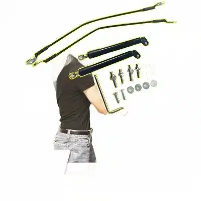 Pickup Truck Tailgate Assist Damper Kit Rear Gate Hydraulic Lift Support Shock Strut for JAC T9 Great Wall Poer Wingle 3 5 6 7 Maxus DMAX Pickup Truck Tailgate Assist Damper Kit Rear Gate Hydraulic Lift Support Shock Strut for JAC T9 Great Wall Poer Wingle 3 5 6 7 Maxus DMAX