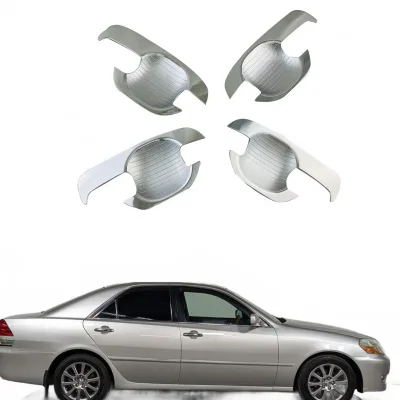 Chrome Exterior Door Handle Bowl Protector Cover for Toyota Mark II GX110 JZX110 Chrome Exterior Door Handle Bowl Protector Cover for Toyota Mark II GX110 JZX110