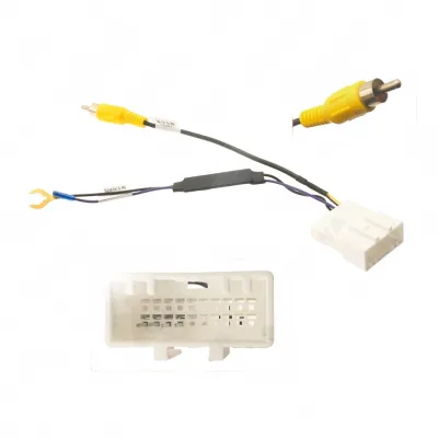20-Pin Reverse Camera Harness Adapter with Step-Down Voltage Converter for Toyota Rear View Camera Connection 20-Pin Reverse Camera Harness Adapter with Step-Down Voltage Converter for Toyota Rear View Camera Connection