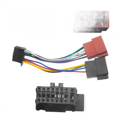 ISO Radio Wiring Harness Adapter for Pioneer CD Head Unit Aftermarket Stereo Power Cable Connector ISO Radio Wiring Harness Adapter for Pioneer CD Head Unit Aftermarket Stereo Power Cable Connector