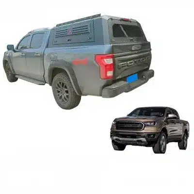 Heavy Duty Manganese Steel Truck Bed Canopy with Three-Sided Opening for Foton Mars 7/9 Pickups Heavy Duty Manganese Steel Truck Bed Canopy with Three-Sided Opening for Foton Mars 7/9 Pickups