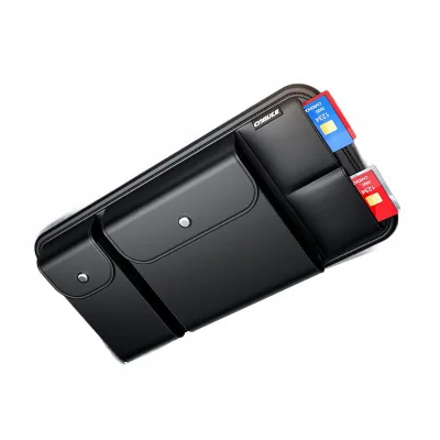 Universal Car Sun Visor Organizer Multifunctional Interior Storage Pouch with Sunglasses Holder and Document Pocket Universal Car Sun Visor Organizer Multifunctional Interior Storage Pouch with Sunglasses Holder and Document Pocket