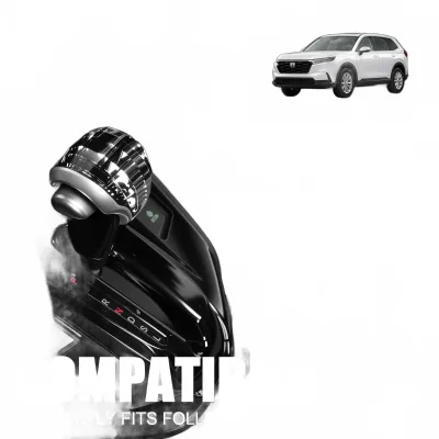 Crystal Gear Shift Knob Cover Trim Kit for Honda CR-V UR-V Avancier Breeze Interior Modification Crystal Gear Shift Knob Cover Trim Kit for Honda CR-V UR-V Avancier Breeze Interior Modification