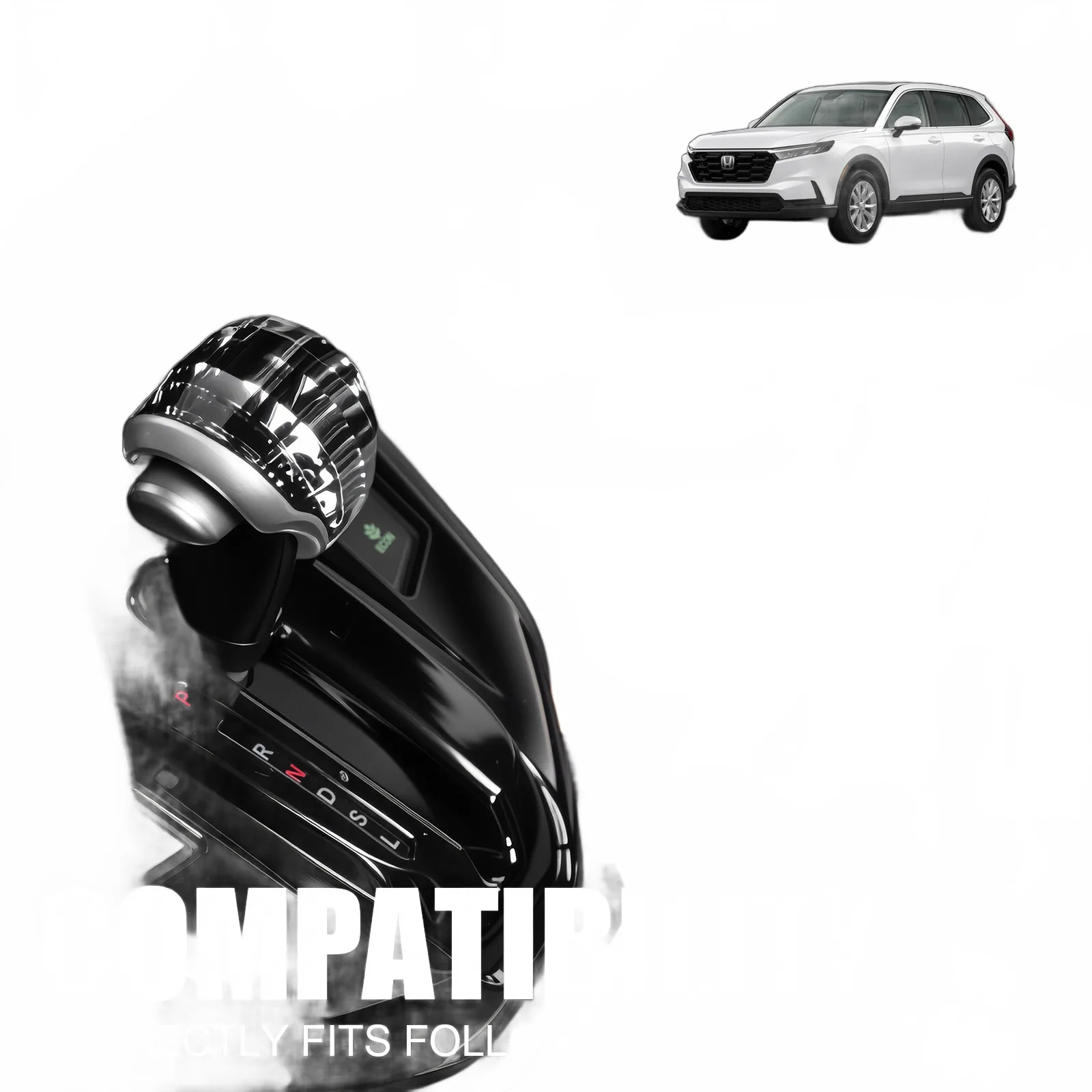 Crystal Gear Shift Knob Cover Trim Kit for Honda CR-V UR-V Avancier Breeze Interior Modification