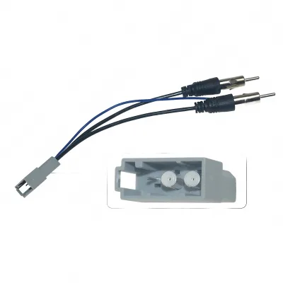 Dual Car Radio Antenna Adapter Converter Cable for Honda CRV Accord Civic CD Stereo FM Signal Dual Female Head Dual Car Radio Antenna Adapter Converter Cable for Honda CRV Accord Civic CD Stereo FM Signal Dual Female Head