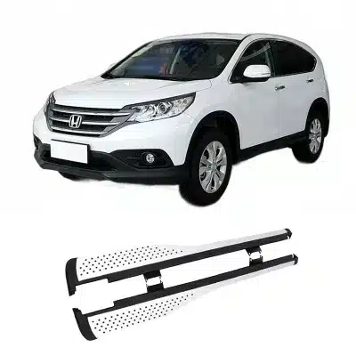 Aluminum Running Boards Side Steps Rail Compatible with Honda CR-V 2012-2016 Nerf Bar Protectors Aluminum Running Boards Side Steps Rail Compatible with Honda CR-V 2012-2016 Nerf Bar Protectors