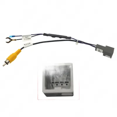 Car Video Audio Rear View Camera Wire Harness Connector for Honda Fit City Greiz Low-End Models Car Video Audio Rear View Camera Wire Harness Connector for Honda Fit City Greiz Low-End Models