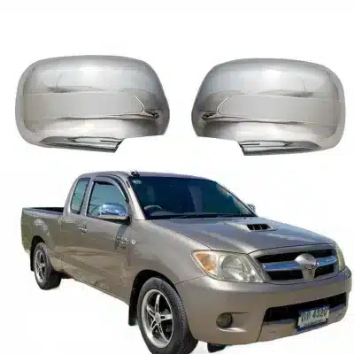 Chrome Plated ABS Side Rear Mirror Cover Housing for Toyota Hilux Vigo Innova Fortuner 2005-2012 Left and Right Chrome Plated ABS Side Rear Mirror Cover Housing for Toyota Hilux Vigo Innova Fortuner 2005-2012 Left and Right