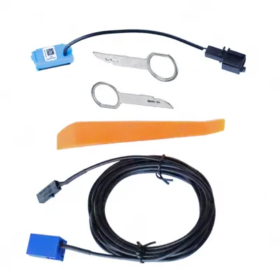 Bluetooth Microphone Cable and AUX Wiring Harness for Audi MMI 3G 3G+ Systems, Q5 A4L A5 S5 Q7 R8 A8 Compatibility