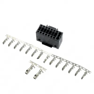 ISO Radio Harness Connector Plug with Pins for Chevrolet Aveo and Chery Tiggo 16P Power Speaker Wire Adapter ISO Radio Harness Connector Plug with Pins for Chevrolet Aveo and Chery Tiggo 16P Power Speaker Wire Adapter