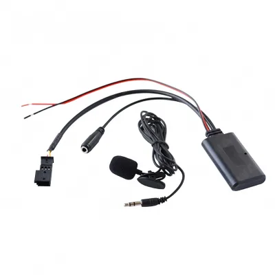 Bluetooth Wireless AUX Audio Adapter Cable for BMW E39 E46 E38 X5 Head Unit Interface Bluetooth Wireless AUX Audio Adapter Cable for BMW E39 E46 E38 X5 Head Unit Interface