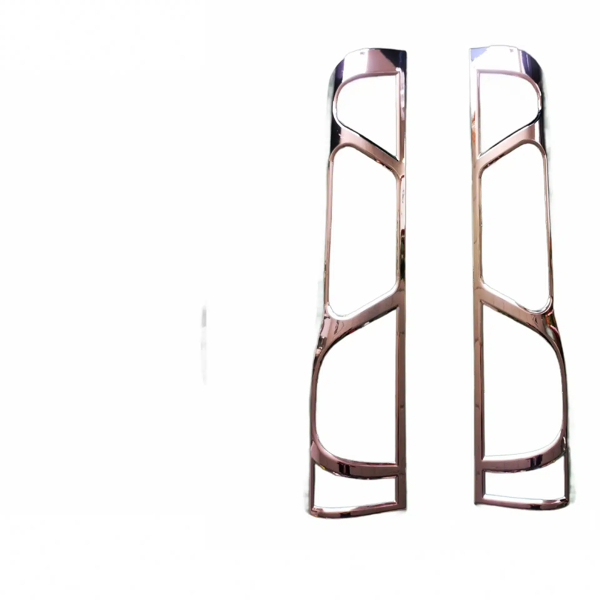 Tail Light Cover Chrome ABS Decorative Trim for Ford Transit V348