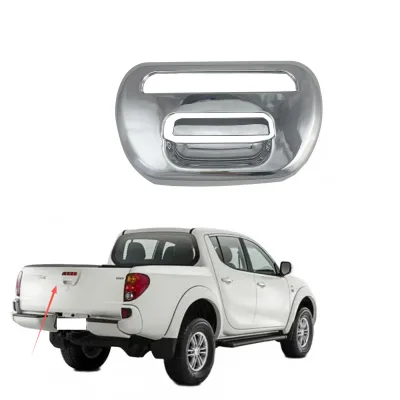 Chrome ABS Tailgate Handle Bowl Cover Trim for Mitsubishi Triton L200 2005-2014 Chrome ABS Tailgate Handle Bowl Cover Trim for Mitsubishi Triton L200 2005-2014