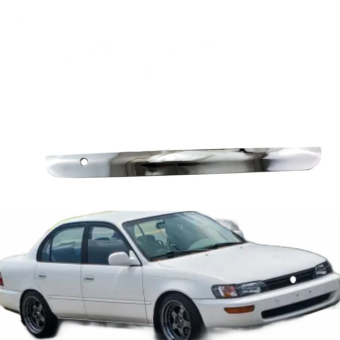 Rear Trunk Garnish Trim Strip for Toyota Corolla AE100 1996