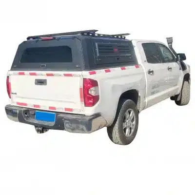 Heavy Duty Hard Tri-Fold Truck Bed Topper Canopy for 2008-2024 Toyota Tundra Rear Cargo Box Heavy Duty Hard Tri-Fold Truck Bed Topper Canopy for 2008-2024 Toyota Tundra Rear Cargo Box