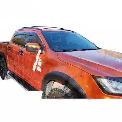 Matte Black Roof Rack Cross Bars Rails for Isuzu D-MAX and Isuzu MU-X Exterior Cargo Carrier System Matte Black Roof Rack Cross Bars Rails for Isuzu D-MAX and Isuzu MU-X Exterior Cargo Carrier System