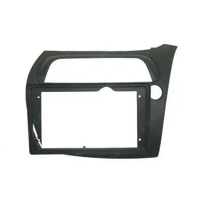 9 Inch Double Din Car Radio Fascia for Honda Civic 2005 European Version Left and Right Hand Drive Navigation Dashboard Frame 9 Inch Double Din Car Radio Fascia for Honda Civic 2005 European Version Left and Right Hand Drive Navigation Dashboard Frame