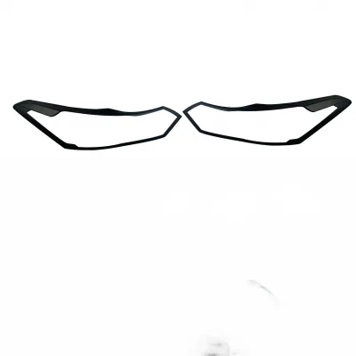 Matte Black Rear Tail Light Cover Frame Trim for Toyota Vios 2014, ABS Plastic Exterior Accessories Matte Black Rear Tail Light Cover Frame Trim for Toyota Vios 2014, ABS Plastic Exterior Accessories