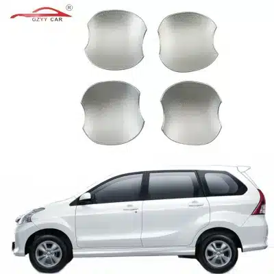 Toyota Avanza 2012 Door Handle Bowl Cover Trim High-Quality Chrome ABS Protector Toyota Avanza 2012 Door Handle Bowl Cover Trim High-Quality Chrome ABS Protector