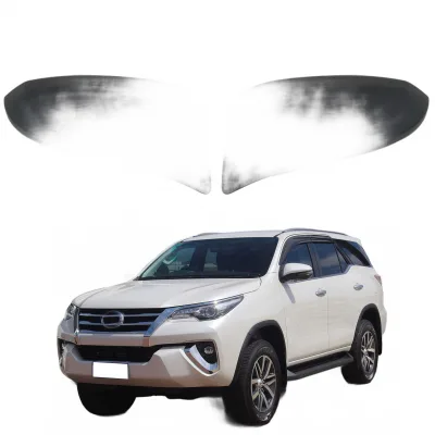 Side Wing Mirror Cover Cap Set in Matte Black for Toyota Hilux Revo and Innova 2015-2020 Side Wing Mirror Cover Cap Set in Matte Black for Toyota Hilux Revo and Innova 2015-2020