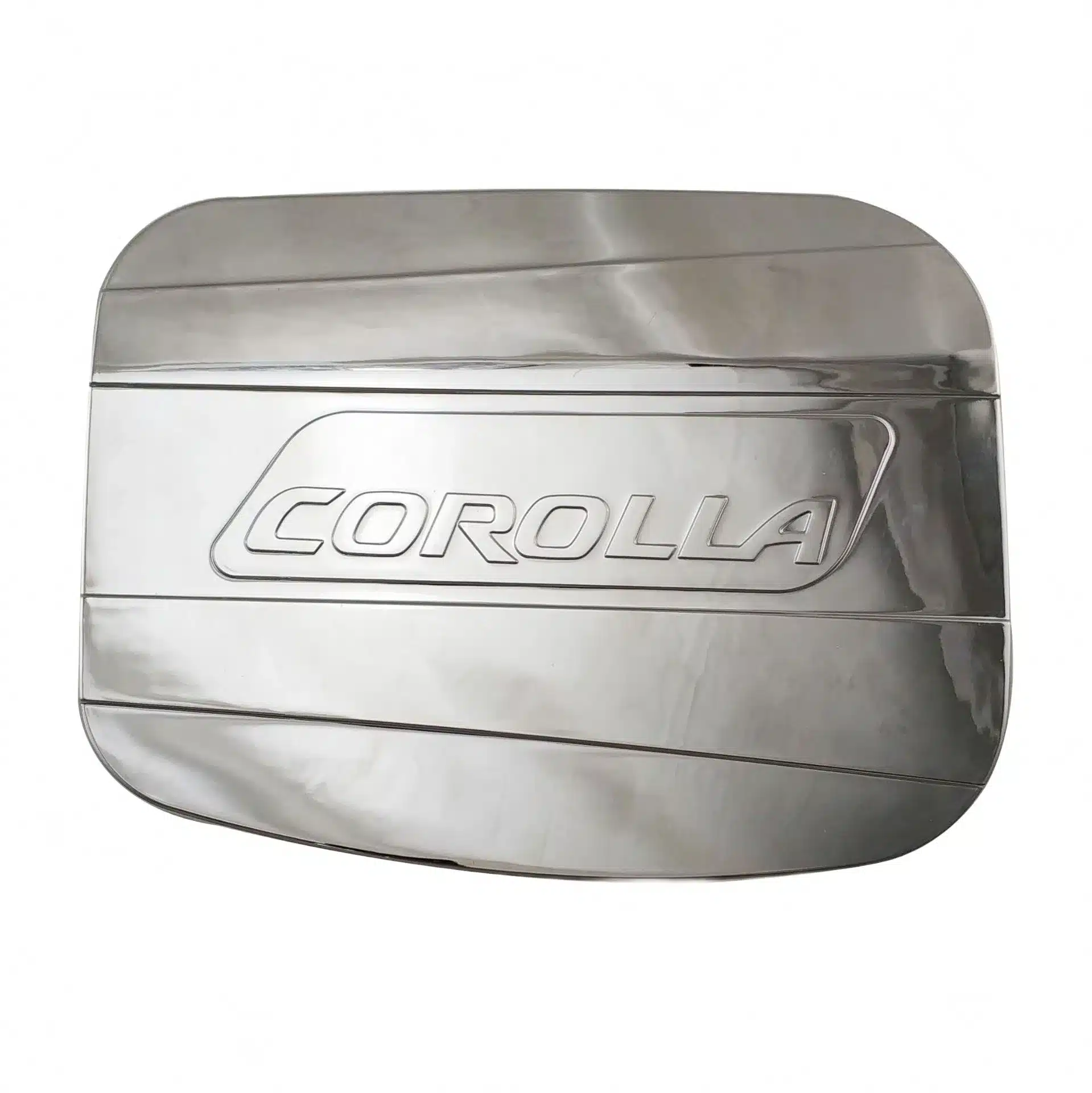 Chrome Plated Fuel Tank Cap Cover for Toyota Corolla 2014-2018 America Edition