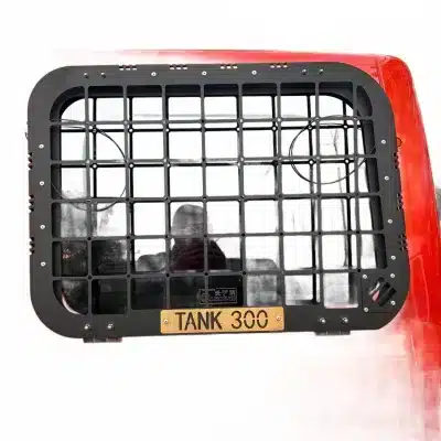 Rear Side Window Mecha Storage Rack Grid for Tank 300, Exterior Window Cargo Expansion Panel, Black Rear Side Window Mecha Storage Rack Grid for Tank 300, Exterior Window Cargo Expansion Panel, Black