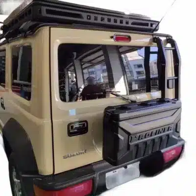 Rear Door External Storage Tool Box with Mounting Bracket for 2007-2025 Suzuki Jimny JB43 JB74, Matte Black 3-Door/5-Door Rear Door External Storage Tool Box with Mounting Bracket for 2007-2025 Suzuki Jimny JB43 JB74, Matte Black 3-Door/5-Door