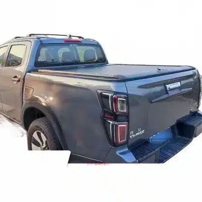 Manual Retractable Truck Bed Tonneau Cover, Aluminum Alloy Hard Roll-Up Security Lid for 2021 Isuzu D-MAX Pickup Manual Retractable Truck Bed Tonneau Cover, Aluminum Alloy Hard Roll-Up Security Lid for 2021 Isuzu D-MAX Pickup