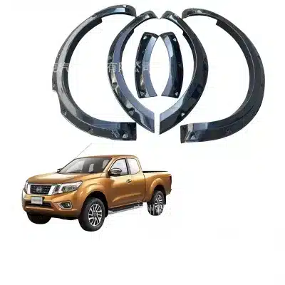 Textured Black Bolt-On Style Fender Flares Wheel Arch Guards for Nissan Navara NP300 2015-2019 Textured Black Bolt-On Style Fender Flares Wheel Arch Guards for Nissan Navara NP300 2015-2019