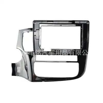 Double Din Car Stereo Radio Fascia Frame for Mitsubishi Outlander Dash Navigation Panel Bezel Trim Kit Double Din Car Stereo Radio Fascia Frame for Mitsubishi Outlander Dash Navigation Panel Bezel Trim Kit