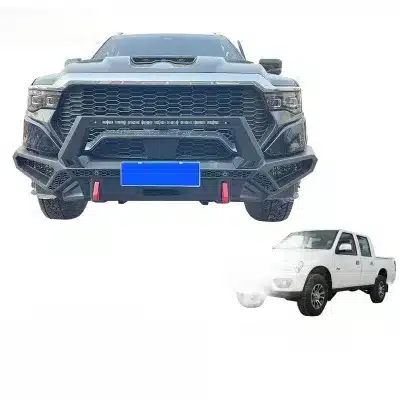 Off-Road Front Bumper Guard with LED Lights and Winch Mount for Foton Mars 9 Off-Road Front Bumper Guard with LED Lights and Winch Mount for Foton Mars 9