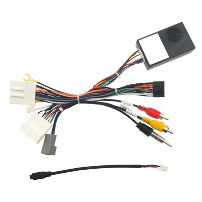 Car Radio Power Cable Harness with CAN Bus Decoder for Nissan X-Trail Qashqai Navara Teana Murano High Configuration Head Unit Connection Car Radio Power Cable Harness with CAN Bus Decoder for Nissan X-Trail Qashqai Navara Teana Murano High Configuration Head Unit Connection