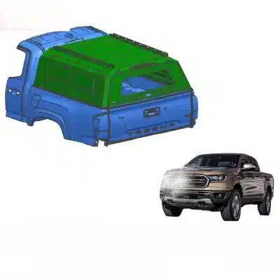 Heavy Duty Manganese Steel Truck Bed Canopy with Triple Opening Doors for Toyota Tacoma Pickups Heavy Duty Manganese Steel Truck Bed Canopy with Triple Opening Doors for Toyota Tacoma Pickups