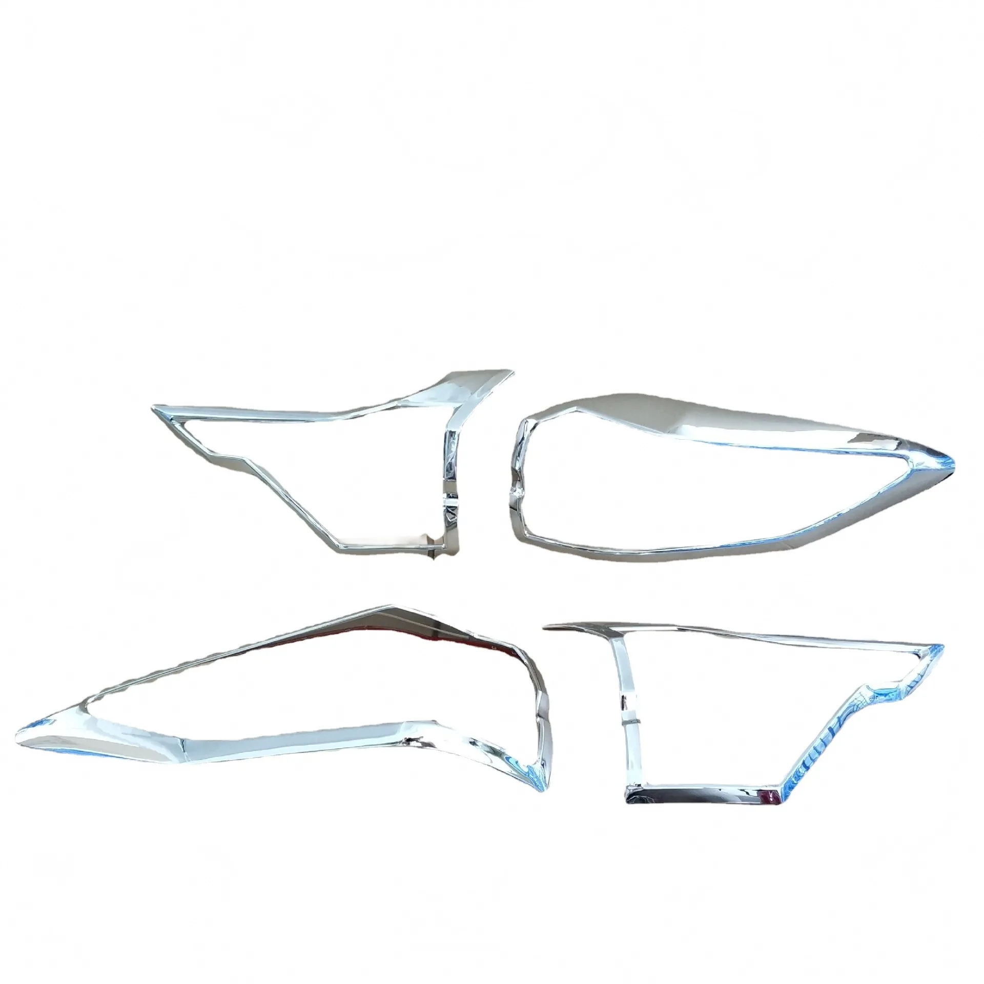 ABS Chrome Rear Taillight Covers Trim Frame for Toyota Rush 2019-2021