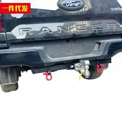 Heavy Duty Rear Tow Hook Trailer Bar Hitch for 2023 Ford Ranger Pickup Truck Heavy Duty Rear Tow Hook Trailer Bar Hitch for 2023 Ford Ranger Pickup Truck