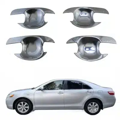Chrome Exterior Door Handle Bowl Covers for Toyota Camry 2001-2006 Chrome Trim Accents Chrome Exterior Door Handle Bowl Covers for Toyota Camry 2001-2006 Chrome Trim Accents
