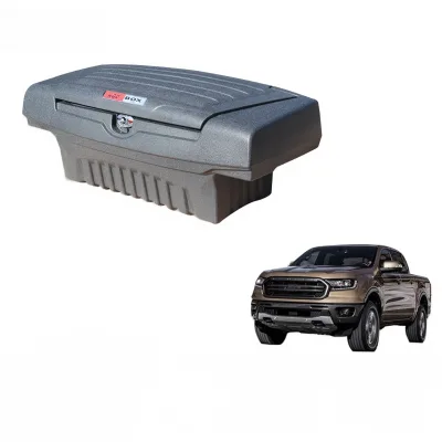 Heavy-Duty Pickup Truck Tailgate Tool Box, Waterproof Bed Storage Organizer for GWM Cannon, Maxus, Navara, and DMAX Heavy-Duty Pickup Truck Tailgate Tool Box, Waterproof Bed Storage Organizer for GWM Cannon, Maxus, Navara, and DMAX