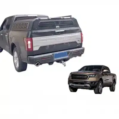 Heavy Duty Manganese Steel Mid-Height Truck Bed Topper Canopy for Ford F150 Raptor Heavy Duty Manganese Steel Mid-Height Truck Bed Topper Canopy for Ford F150 Raptor