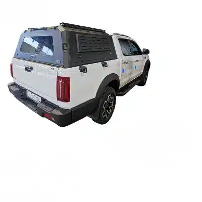 Manganese Steel Split Rear Pickup Bed Cover High Canopy for JAC T9 Hunter Standard Bed Manganese Steel Split Rear Pickup Bed Cover High Canopy for JAC T9 Hunter Standard Bed