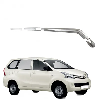 Chrome Rear Wiper Cover Trim Accent for Toyota Avanza 2012-2018 Body Decoration