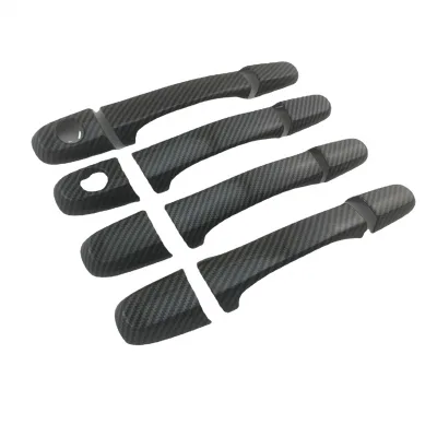 Carbon Fiber Texture Exterior Door Handle Cover Trim for Lexus RX300 1999-2003 and Toyota Previa Estima ACR30 Carbon Fiber Texture Exterior Door Handle Cover Trim for Lexus RX300 1999-2003 and Toyota Previa Estima ACR30