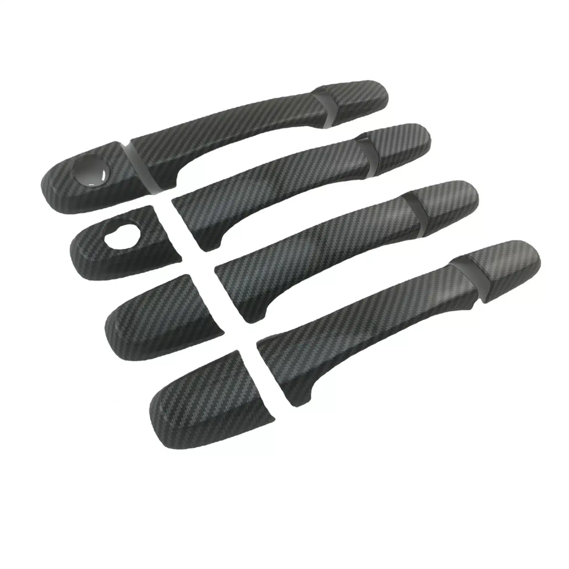 Carbon Fiber Texture Exterior Door Handle Cover Trim for Lexus RX300 1999-2003 and Toyota Previa Estima ACR30