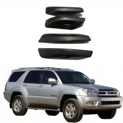 Roof Rack Rail End Cap Replacement Cover Shell Black for 4Runner 2003-2009 Roof Rack Rail End Cap Replacement Cover Shell Black for 4Runner 2003-2009