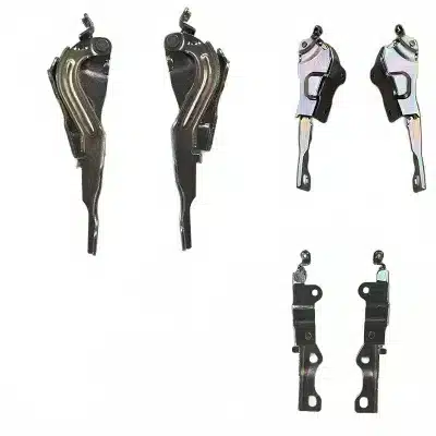 Front Hood Hinge Left/Right Pair, Durable Steel Engine Bonnet Hinges for Maxus G10