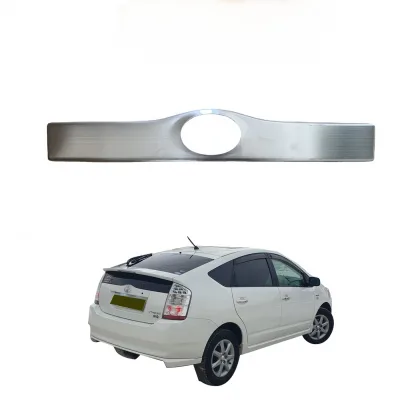 Rear Tailgate Accent Trim Brushed Stainless Steel Sill Guard for Prius 2004-2009 Rear Tailgate Accent Trim Brushed Stainless Steel Sill Guard for Prius 2004-2009